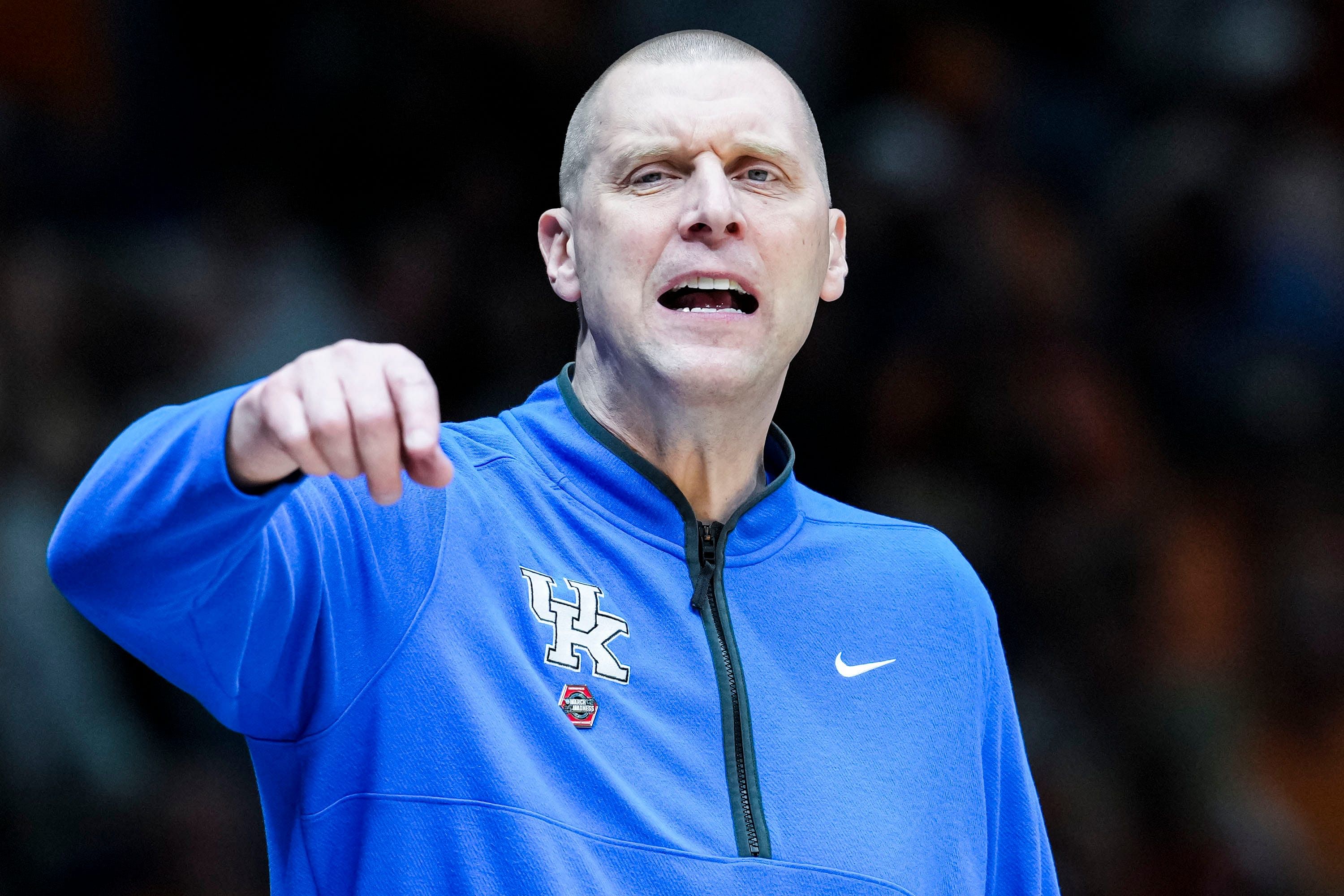 Kentucky Wildcats HC Mark Pope - Source: Imagn